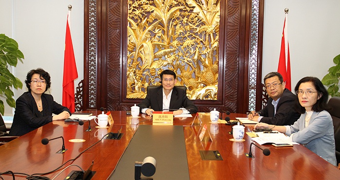Shen Danyang attends 2020 Jeju Virtual Forum