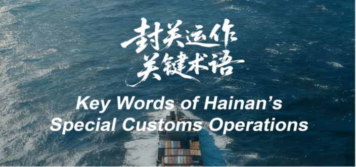 Part VI丨Key Terms for Hainan’s Upcoming Special Customs Operations