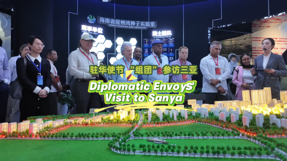 Diplomatic Envoys Visit Sanya